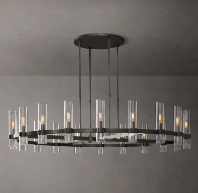 Ravelle Round Chandelier 60"