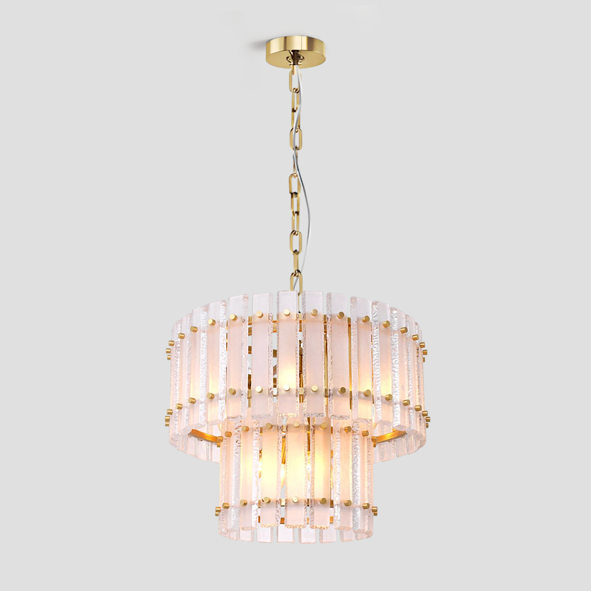 Sanmany Classical Round Glass Chandelier