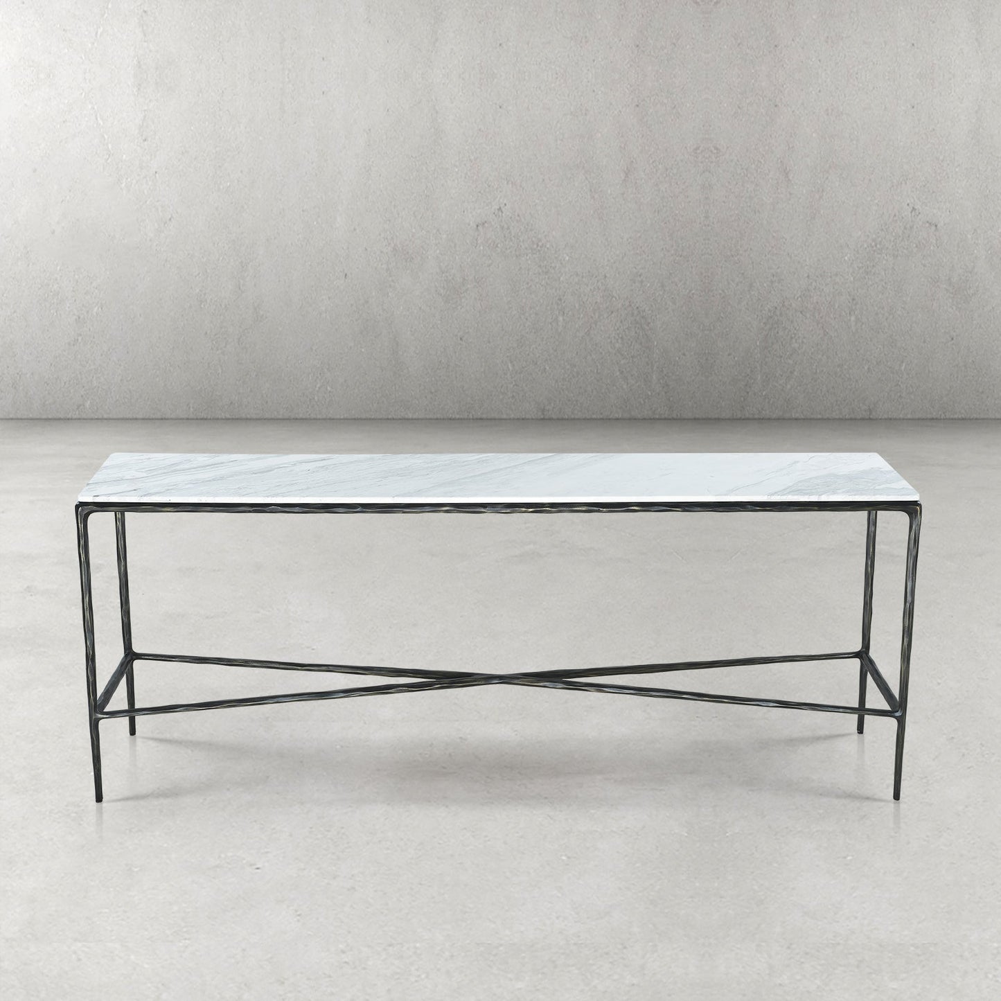 Thaddeus Marble Console Table 60"/72"W