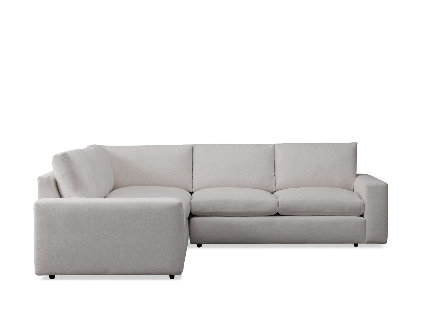 Kipton Wide Arm Three-Piece Corner Sectional