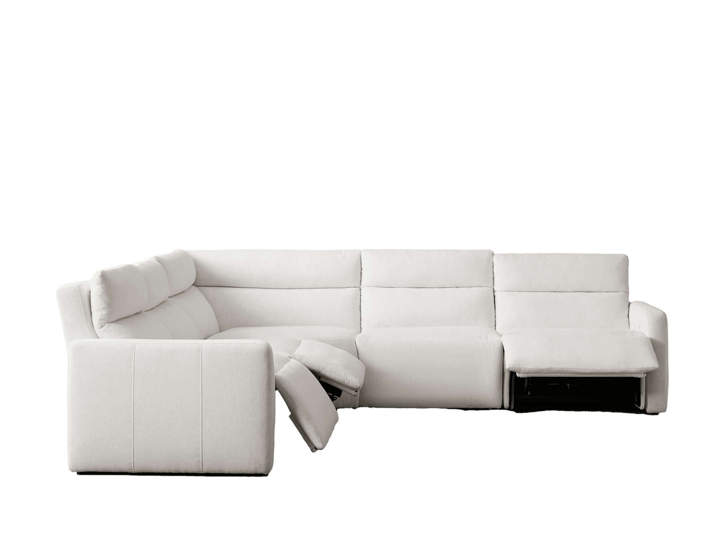 Rowland Tailored Five-Piece Motion Corner Sectional