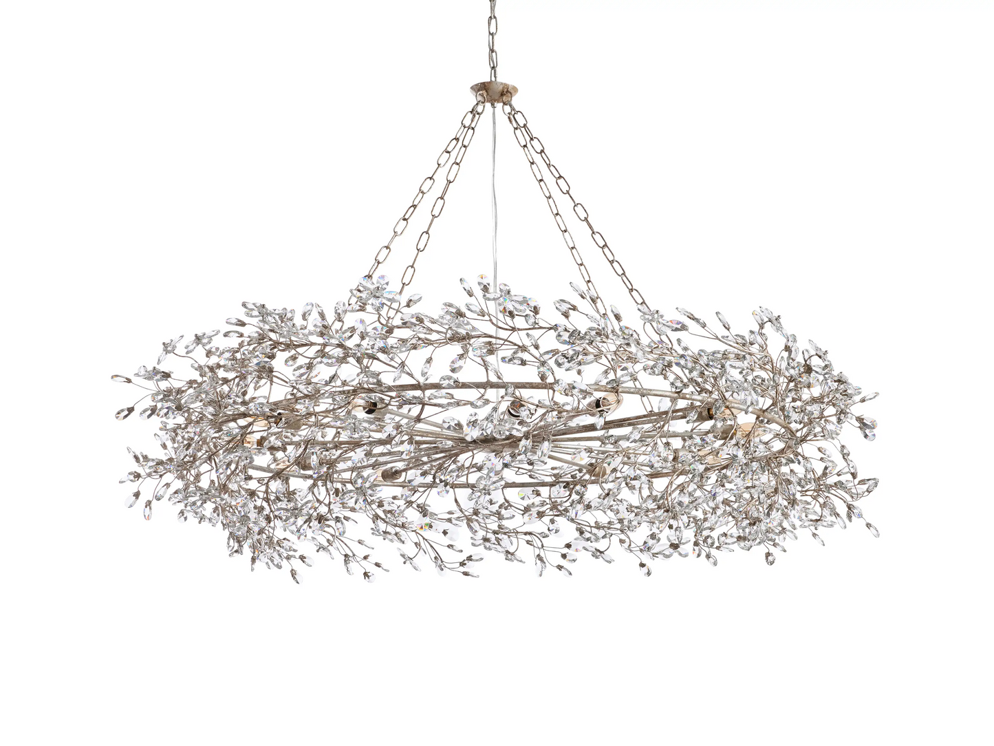 Fiore Crown Crystal Chandelier
