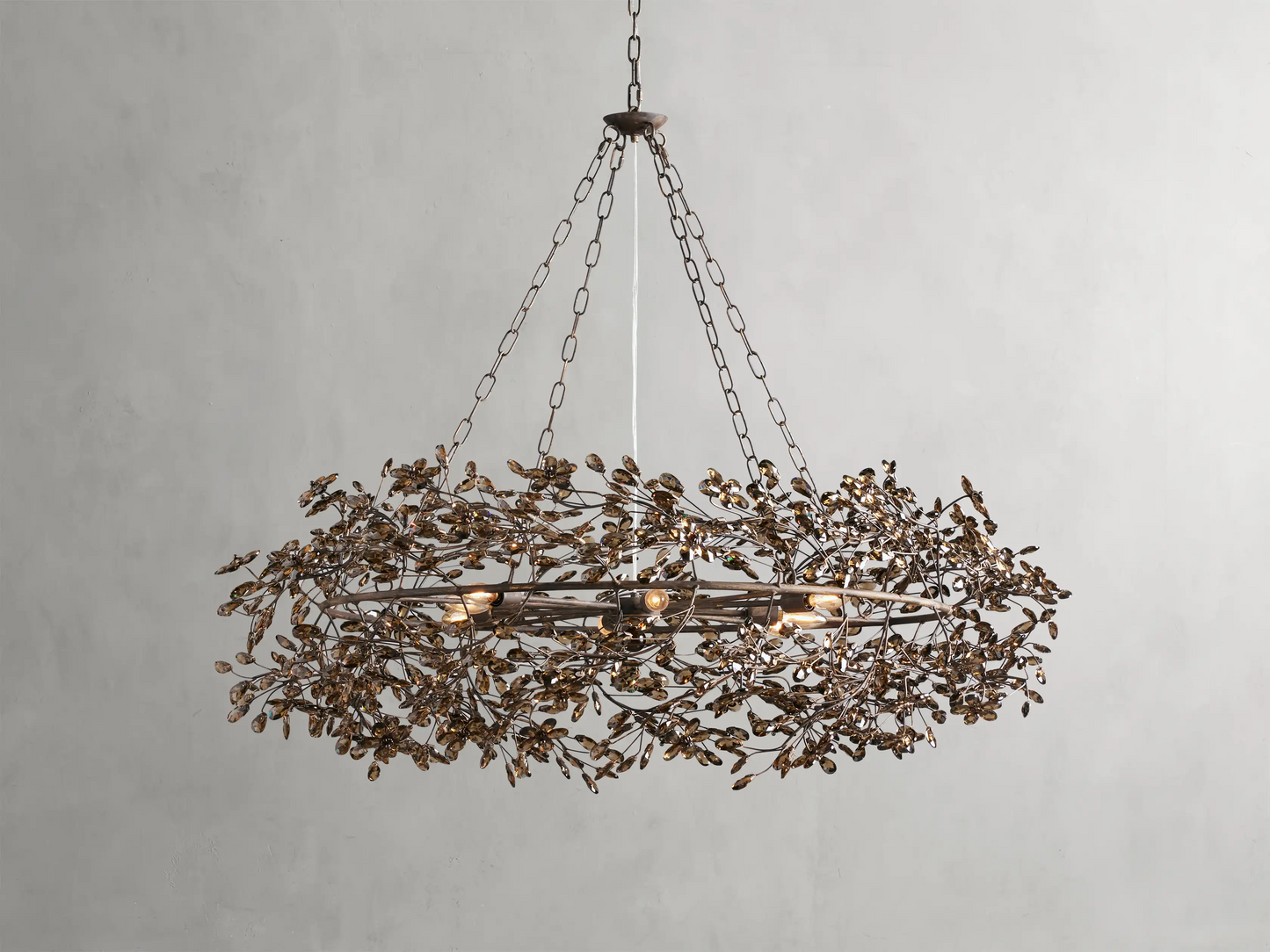 Fiore Crown Crystal Chandelier