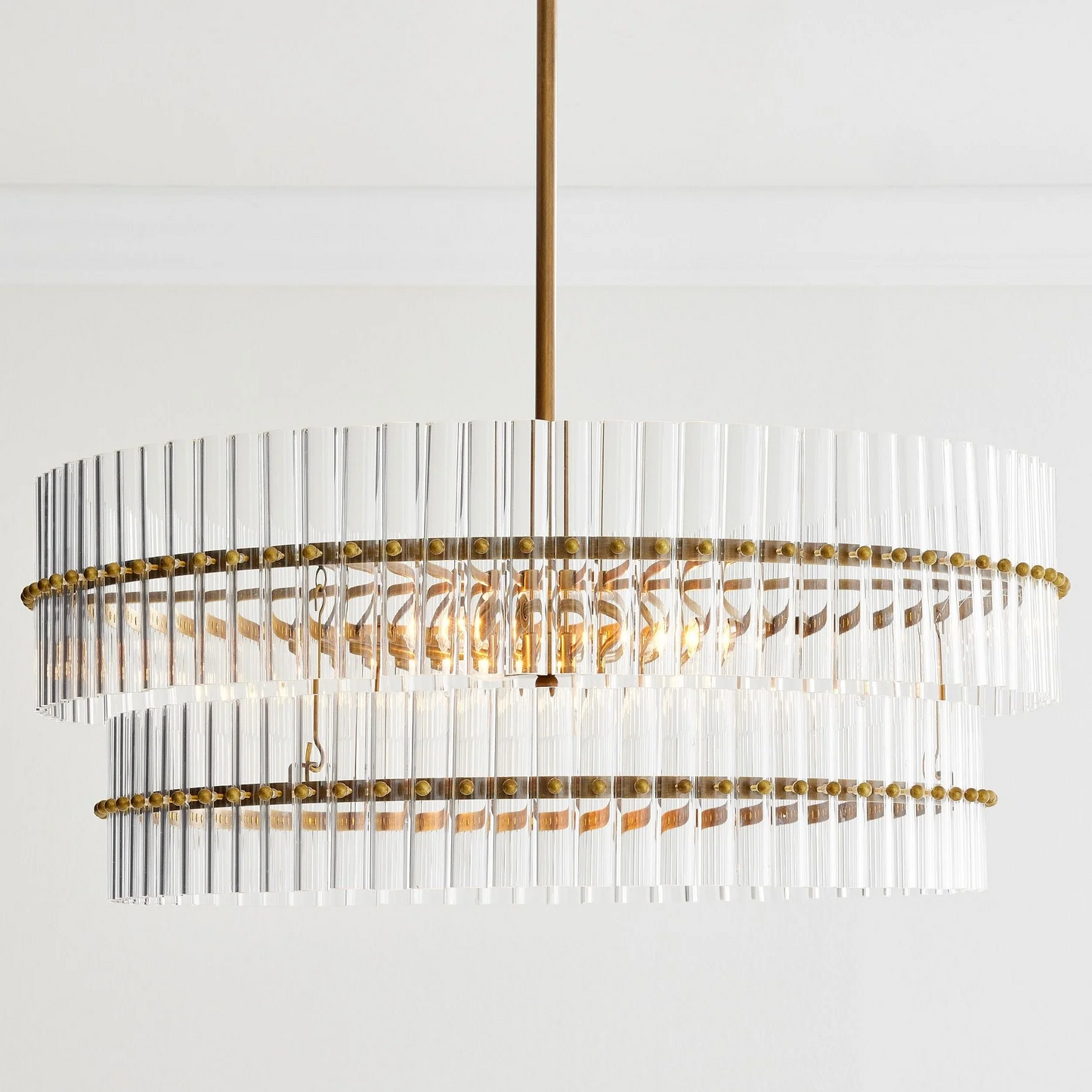 Mallory Crystal Round Chandlier