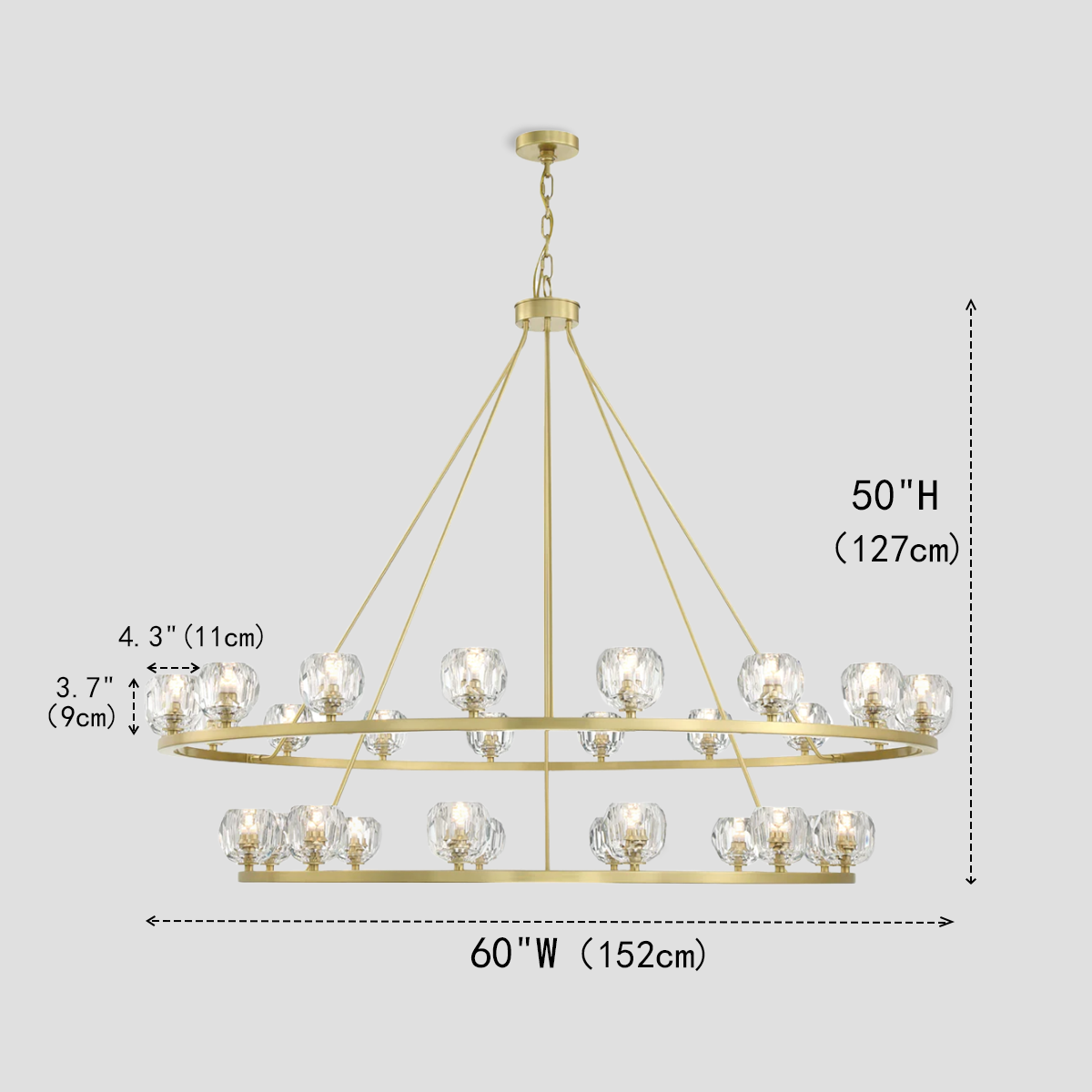 Kristina Round Chandelier