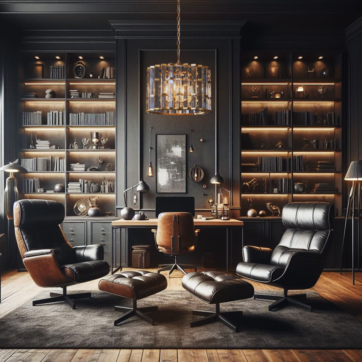 Harly Cylindrical/ Linear Chandelier