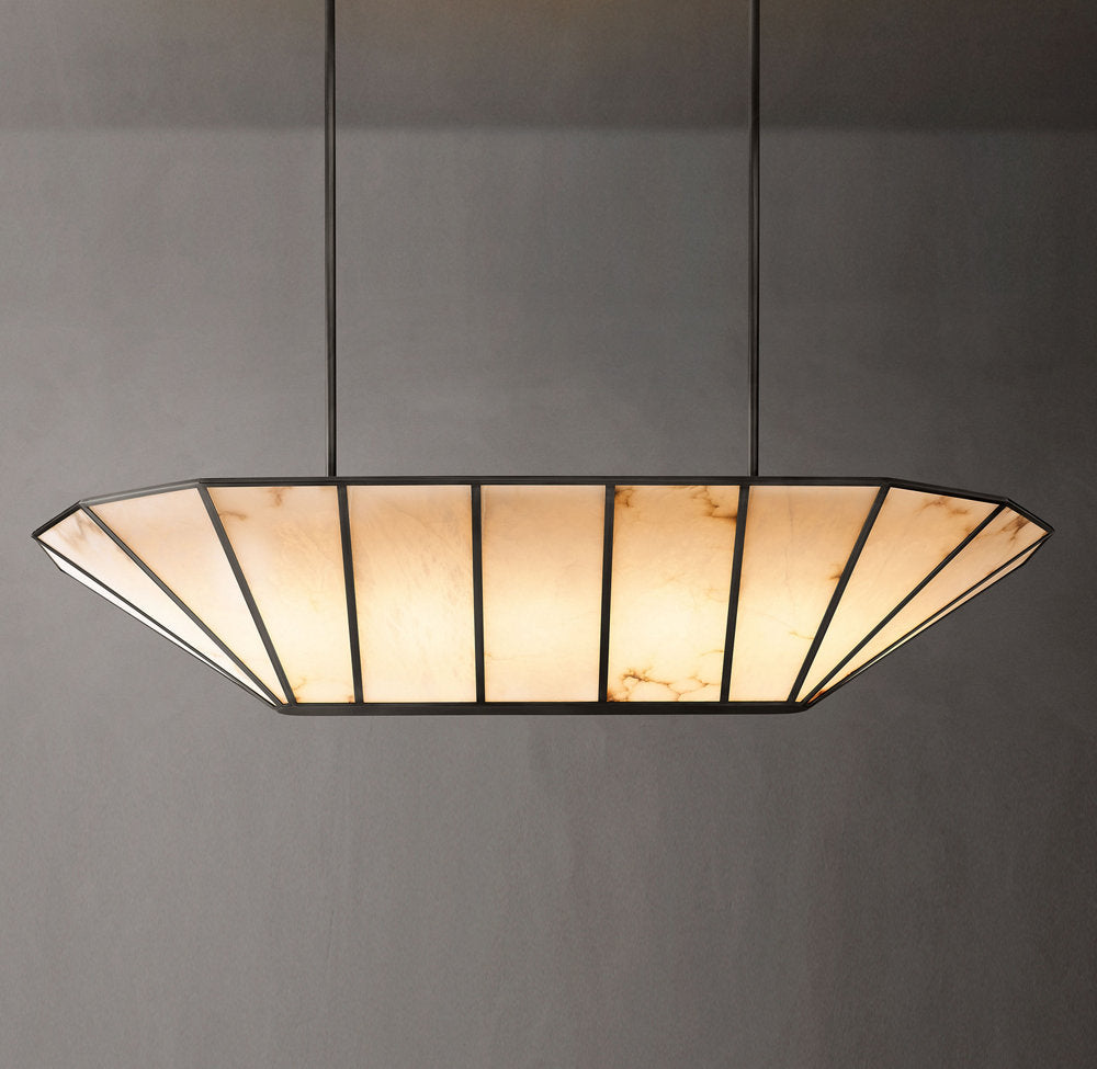 Lucette Linear Chandelier 74"