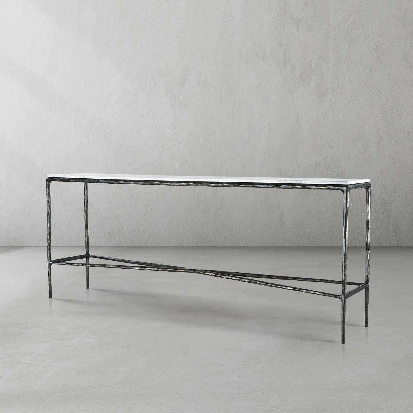 Thaddeus Marble Console Table 60"/72"W