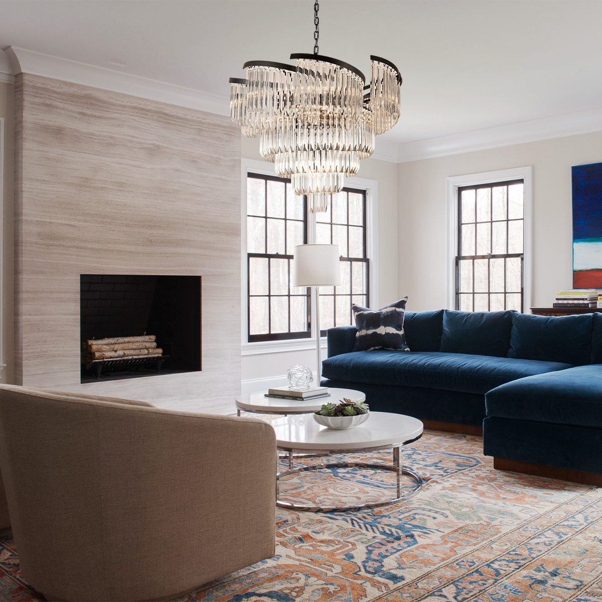 Galy Flow Crystal Chandelier
