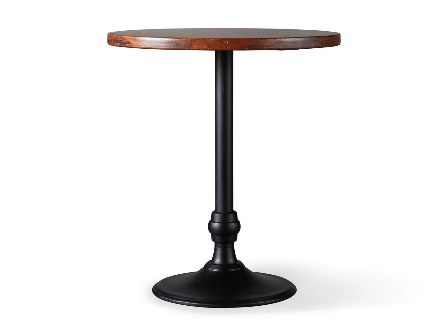 Recycled Metal Bar Table with Wade Base