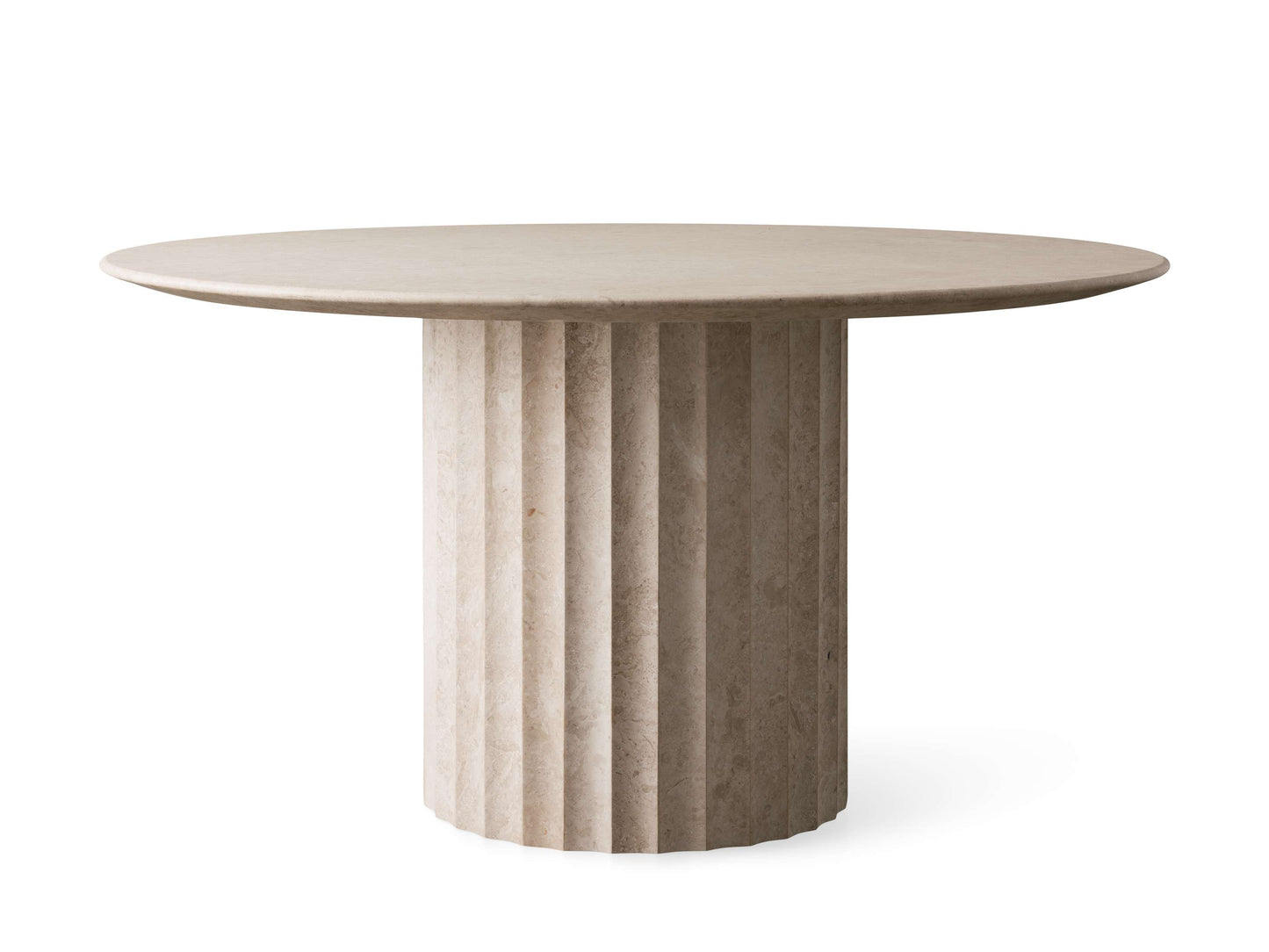 Danae Round Stone Dining Table
