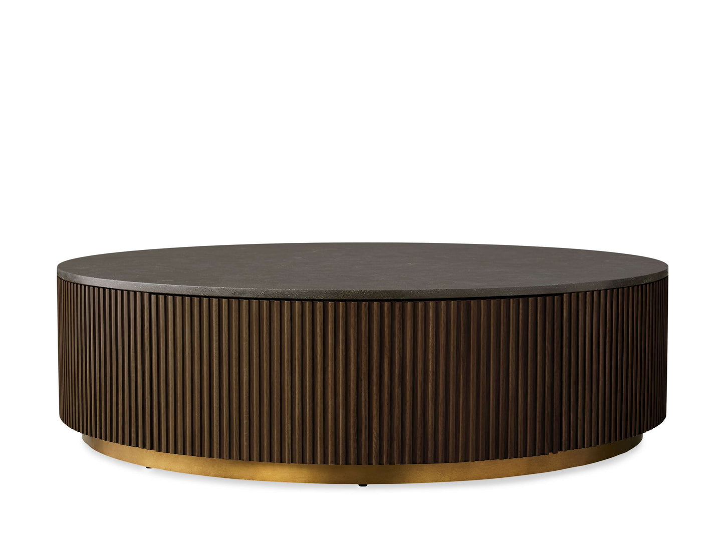 Finnley Round Storage Coffee Table