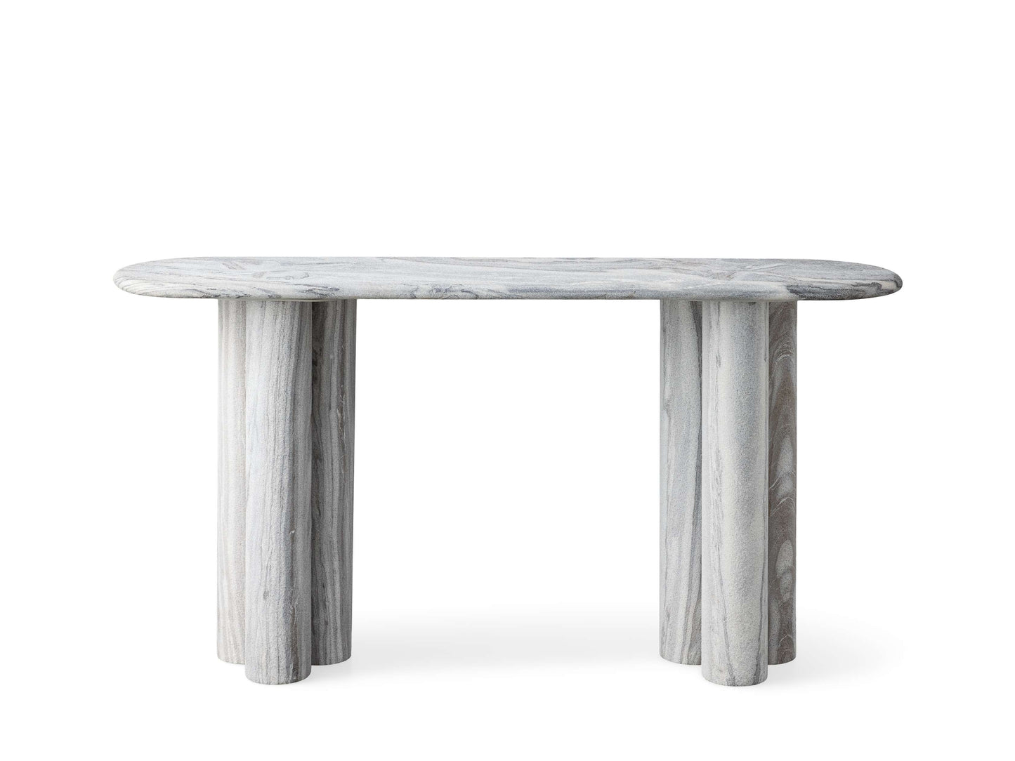 Serafin Console Table in Grey Dolomite
