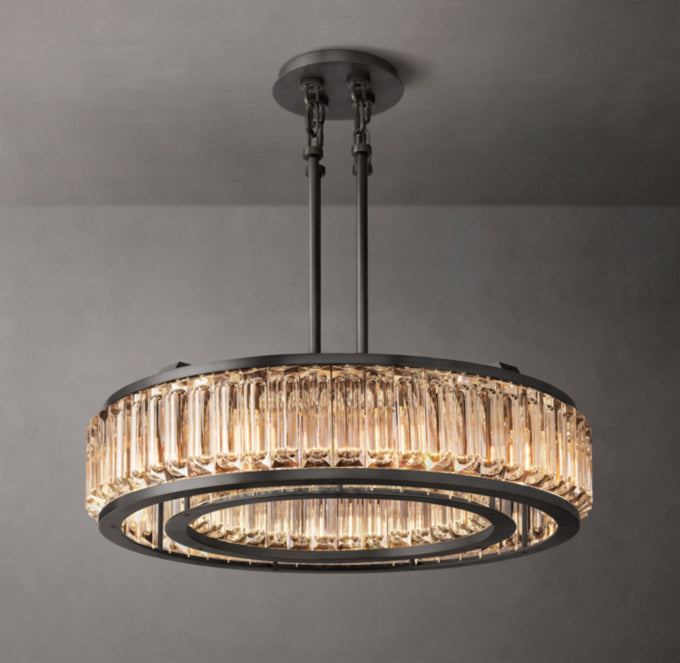 Maurier Round Chandelier 37"