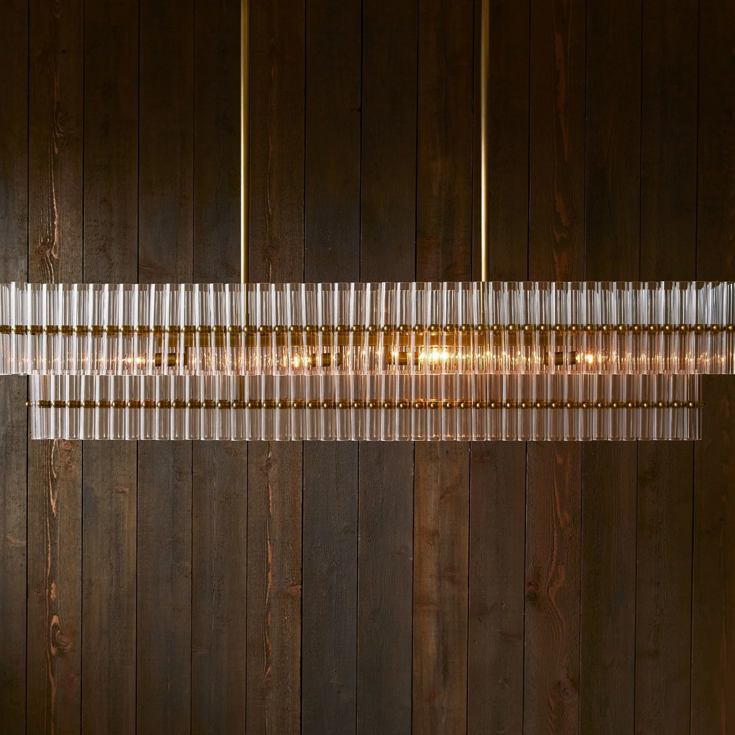 Mallory Crystal Linear Chandelier