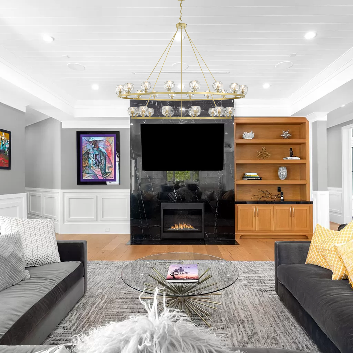 Kristina Round Chandelier