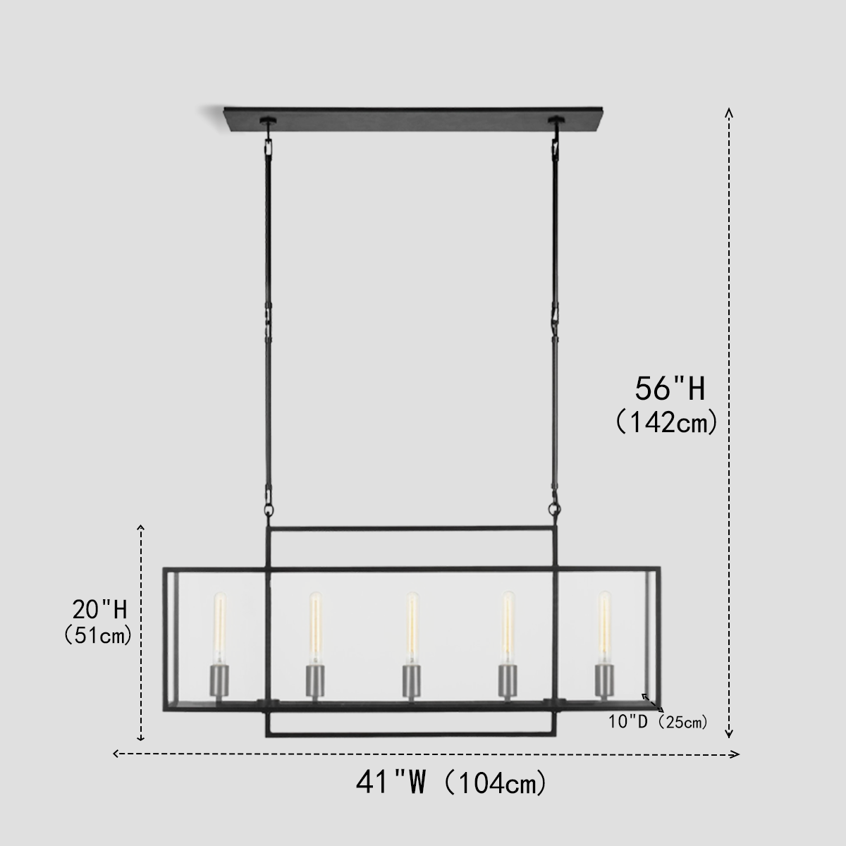Bekele Linear Chandelier