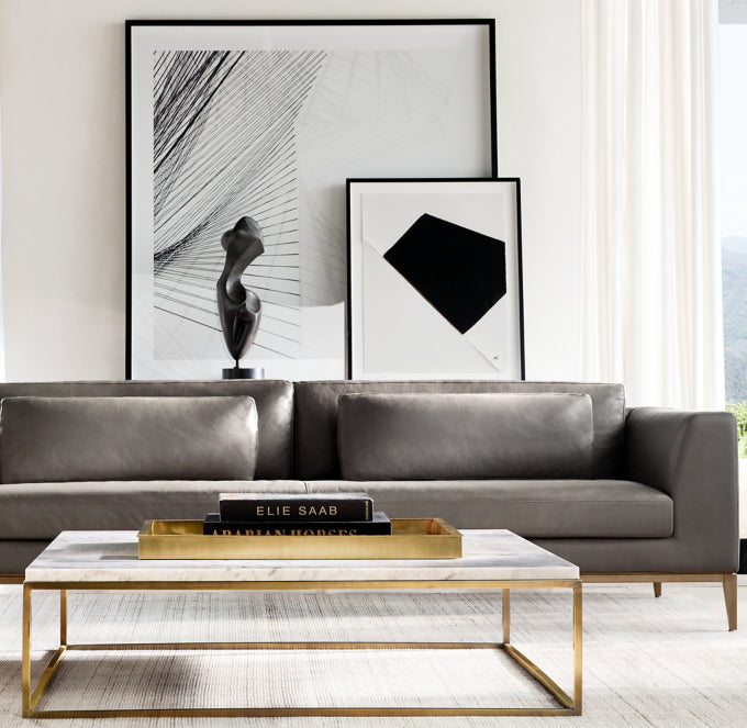 Nicholas Marble Square Coffee Table