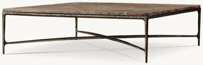 Thaddeus Marble Square Coffee Table