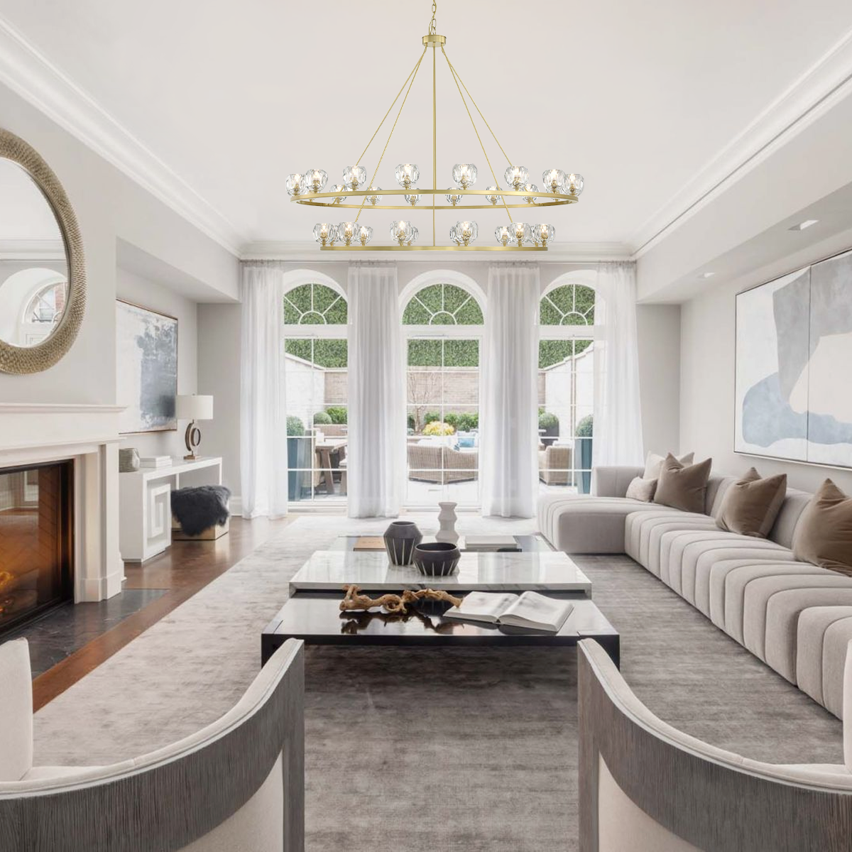 Kristina Round Chandelier