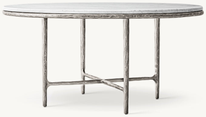 Thaddeus Marble Round Dining Table