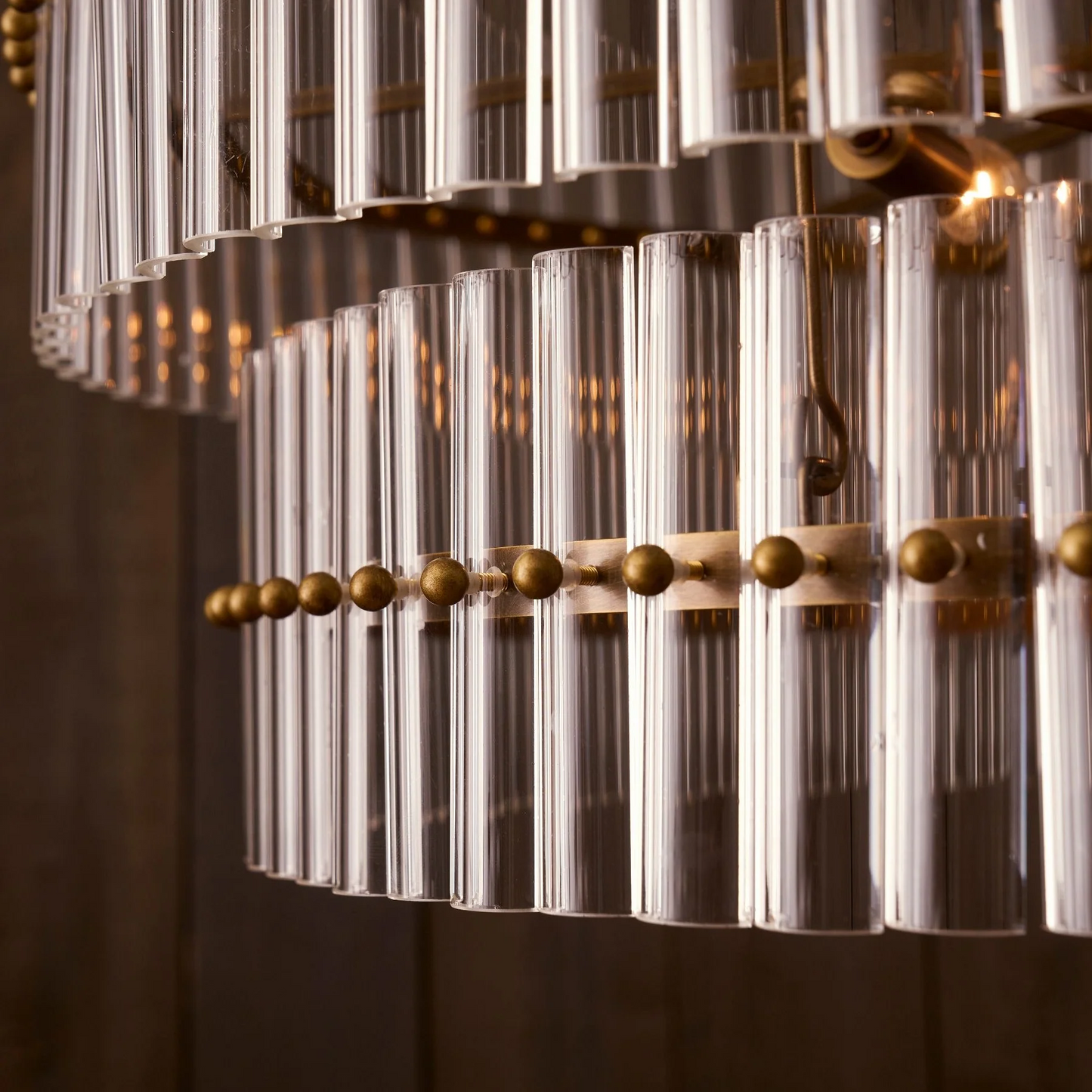 Mallory Crystal Round Chandlier