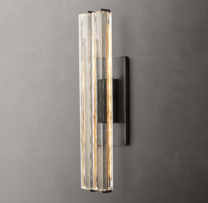 Audubon Crystal Double Sconce