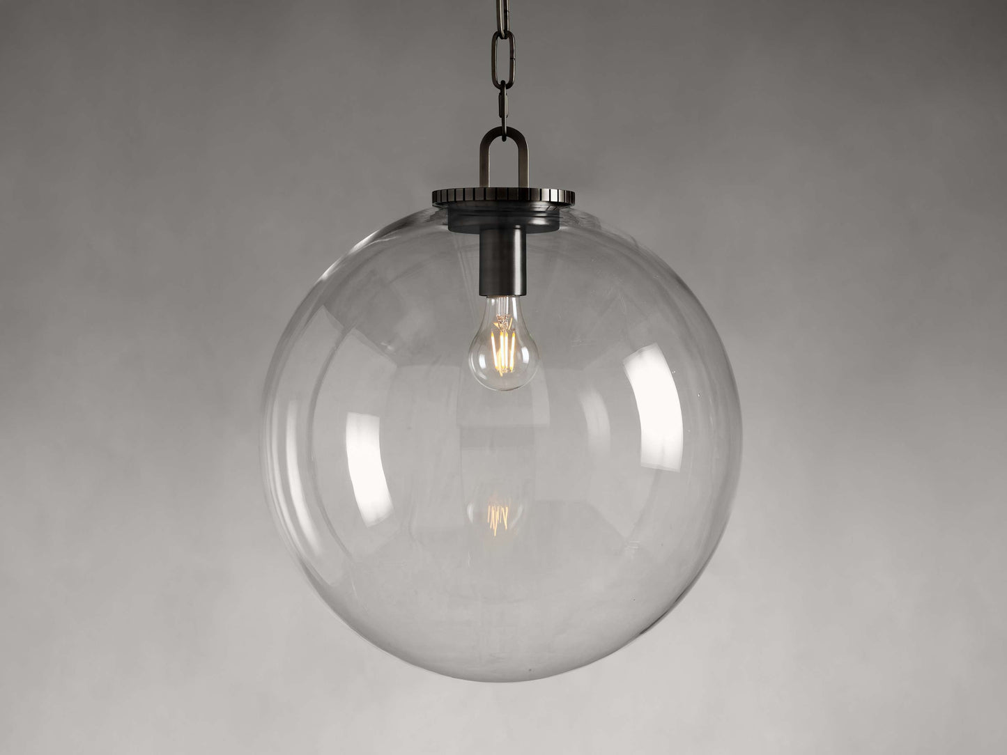 Wescott Globe Pendant with Chain