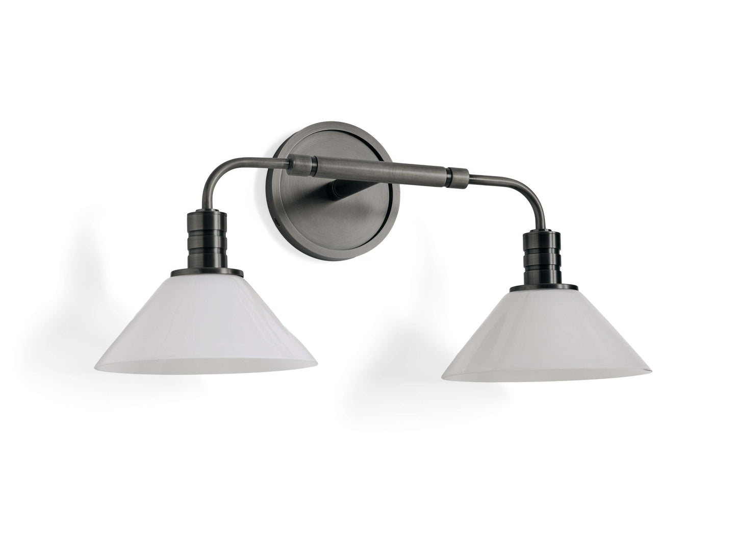 Theron Double Sconce in Bronze