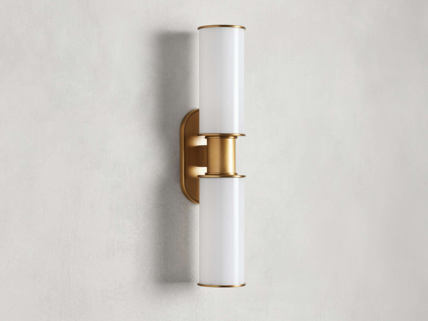Harlin Double Sconce in Milk