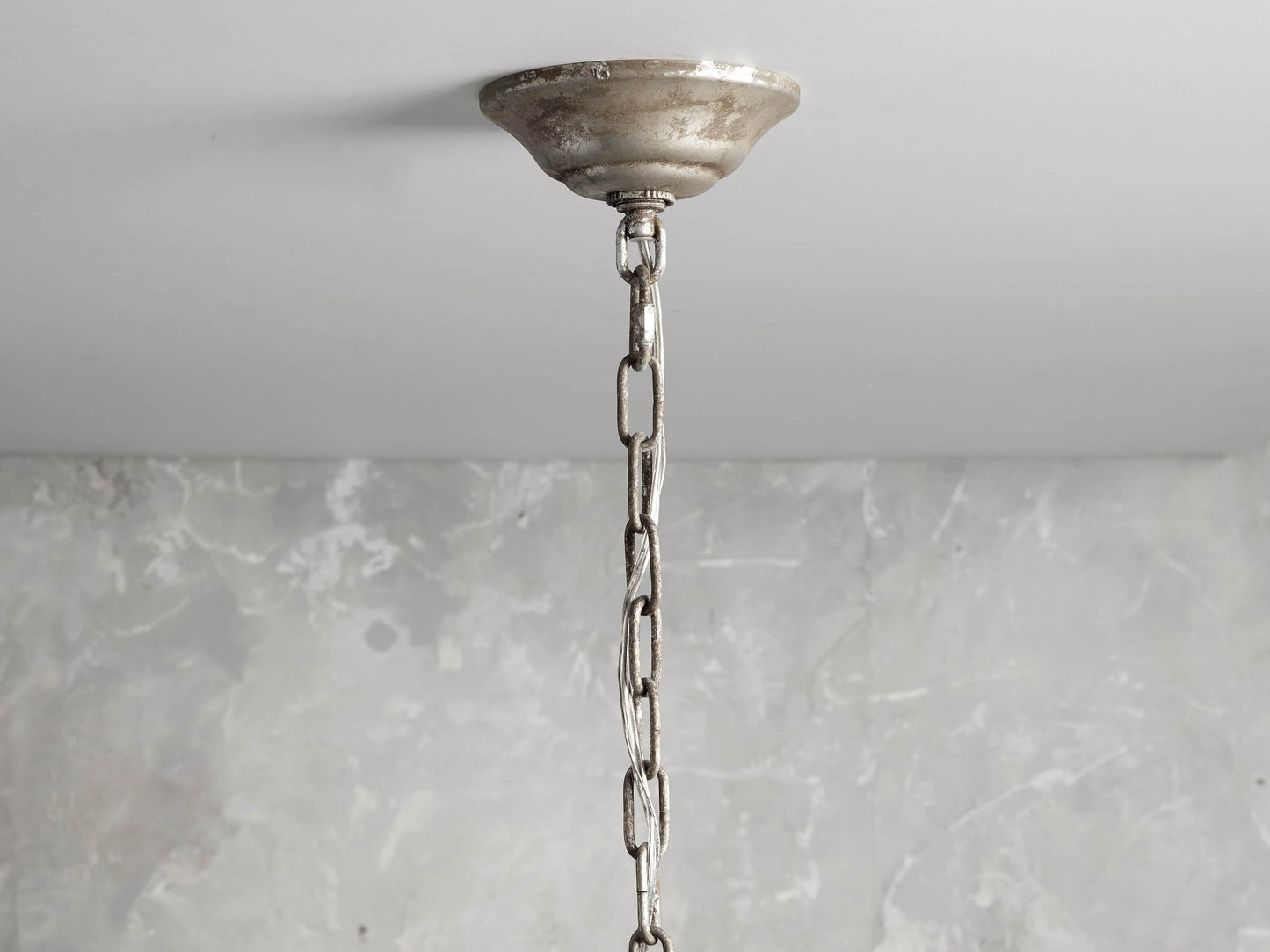 Aubrey Round Chandelier in Silver