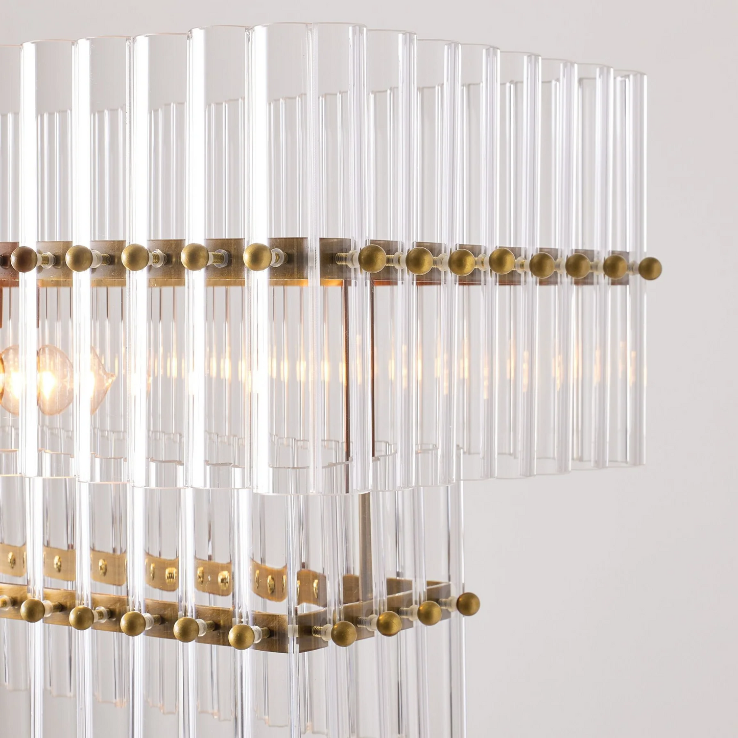 Mallory Crystal Linear Chandelier