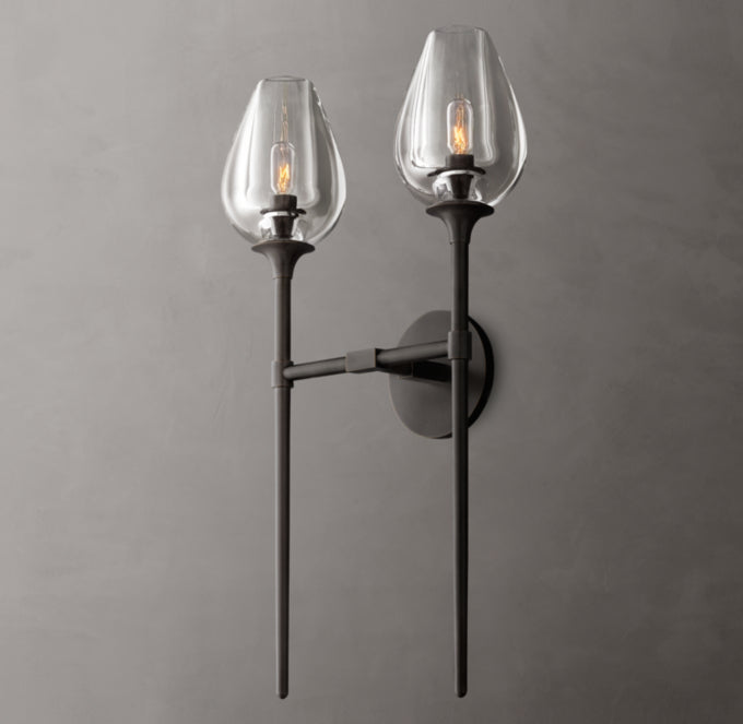 Tulip Double Sconce