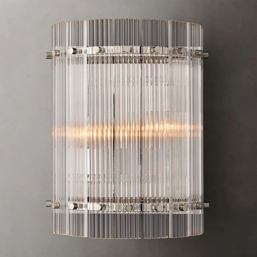 Sanma Round Bedroom Sconce 17"