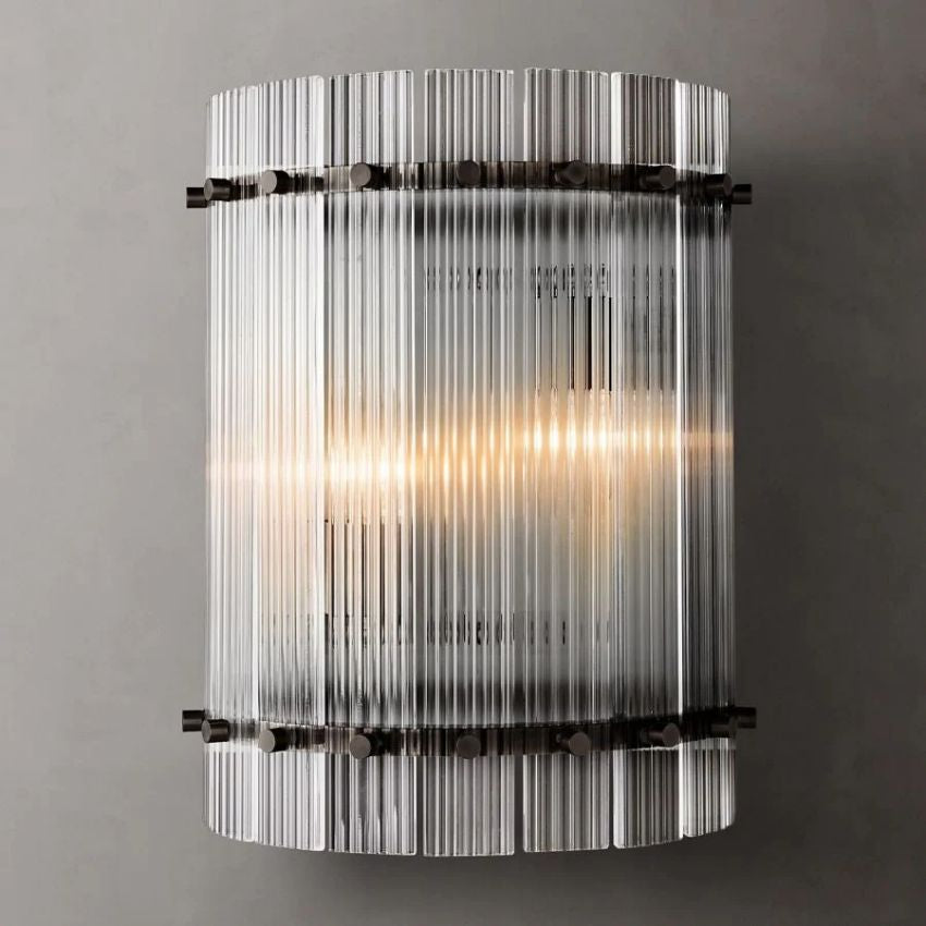 Sanma Round Bedroom Sconce 17"