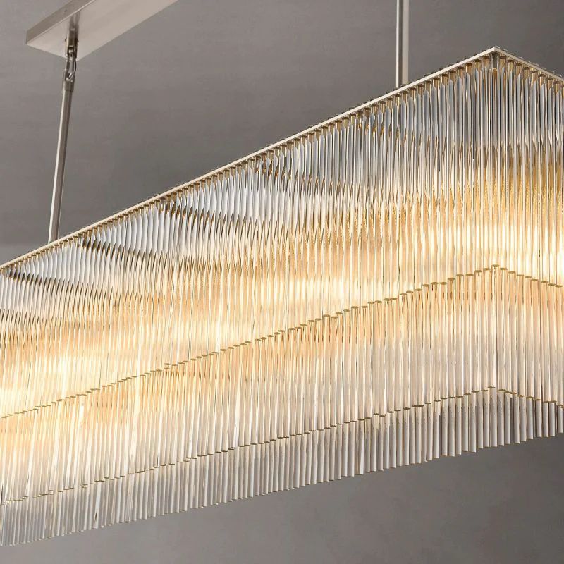 Amadeo Rectangular Dining Room Chandelier 72"