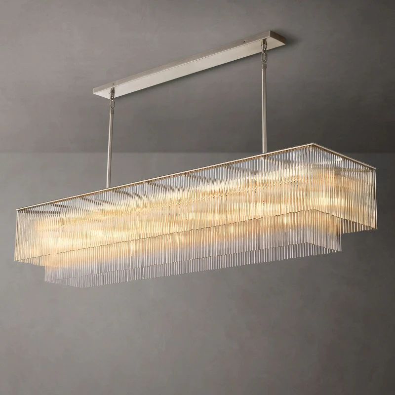 Amadeo Rectangular Dining Room Chandelier 72"