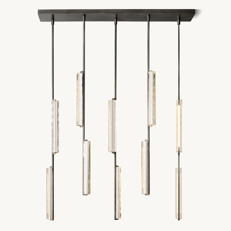 Audubon Linear Dining Room Chandelier 54"