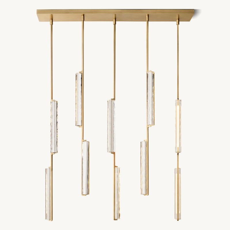 Audubon Linear Dining Room Chandelier 54"