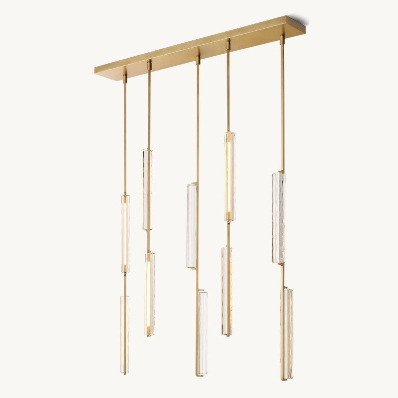 Audubon Linear Dining Room Chandelier 54"