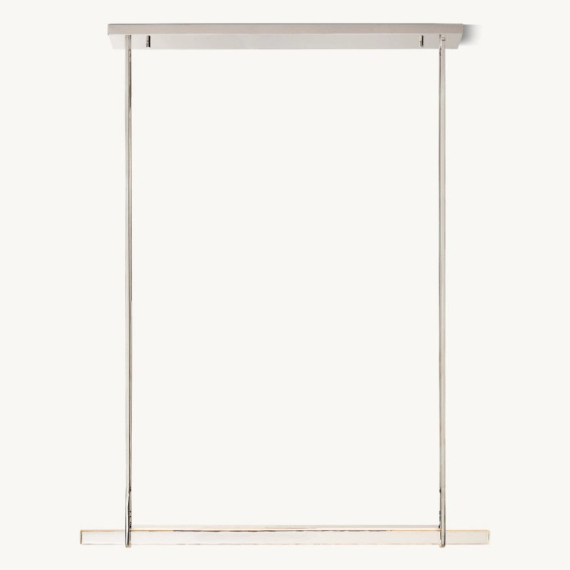 Audubon Single Bar Linear Dining Room Chandelier 60"