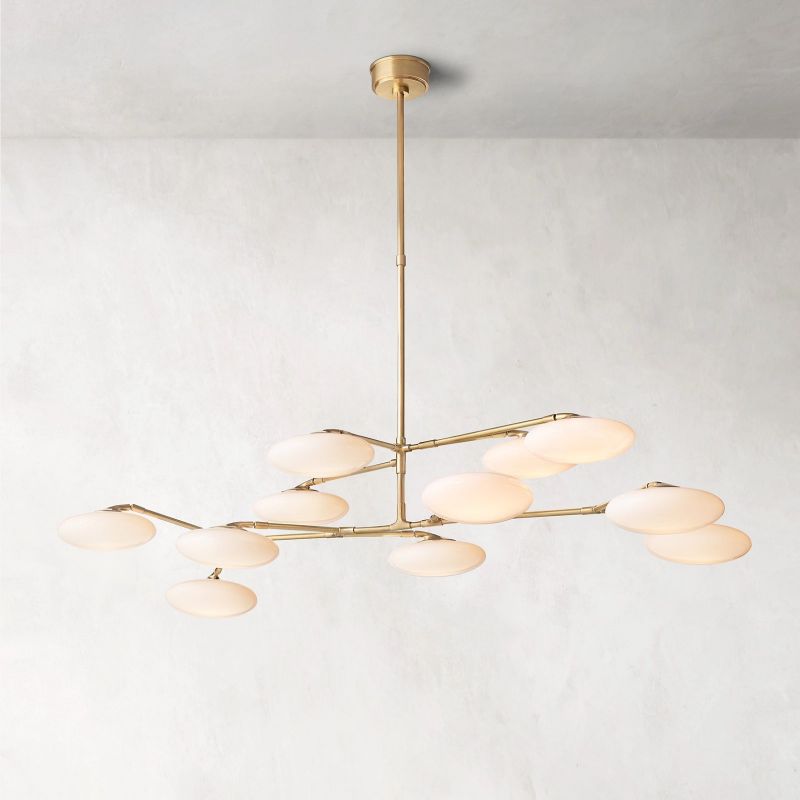 Brindille Linear Dining Room Chandelier 65"