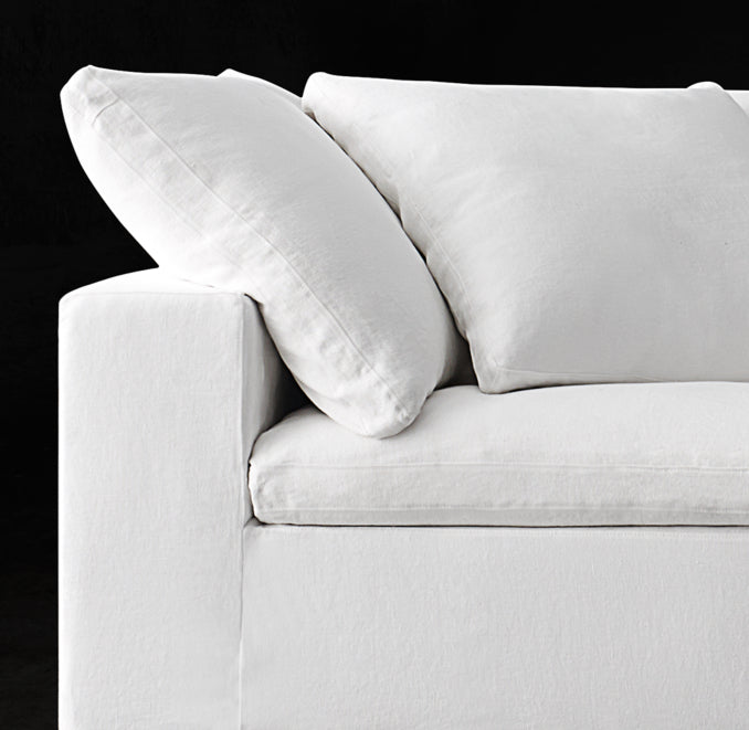 Cloud Track Arm Leather Chair