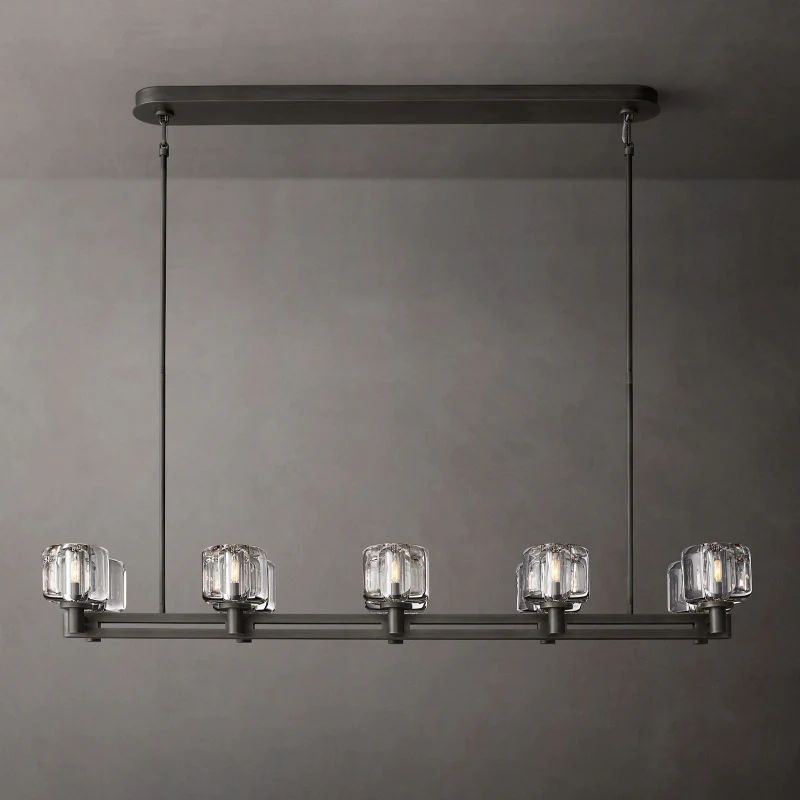 Demaret Double Linear Dining Room Chandelier 54''