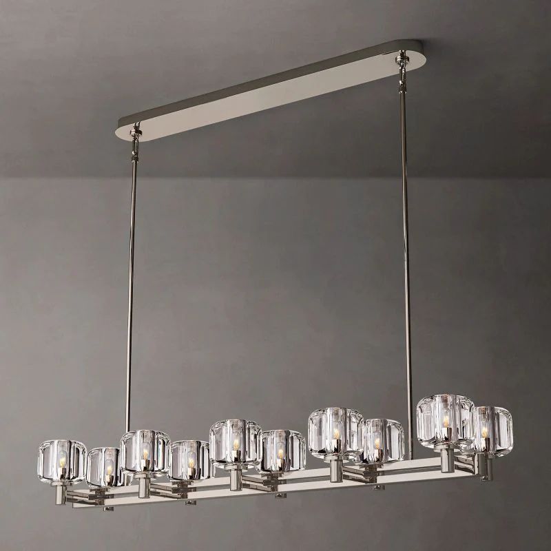 Demaret Double Linear Dining Room Chandelier 54''