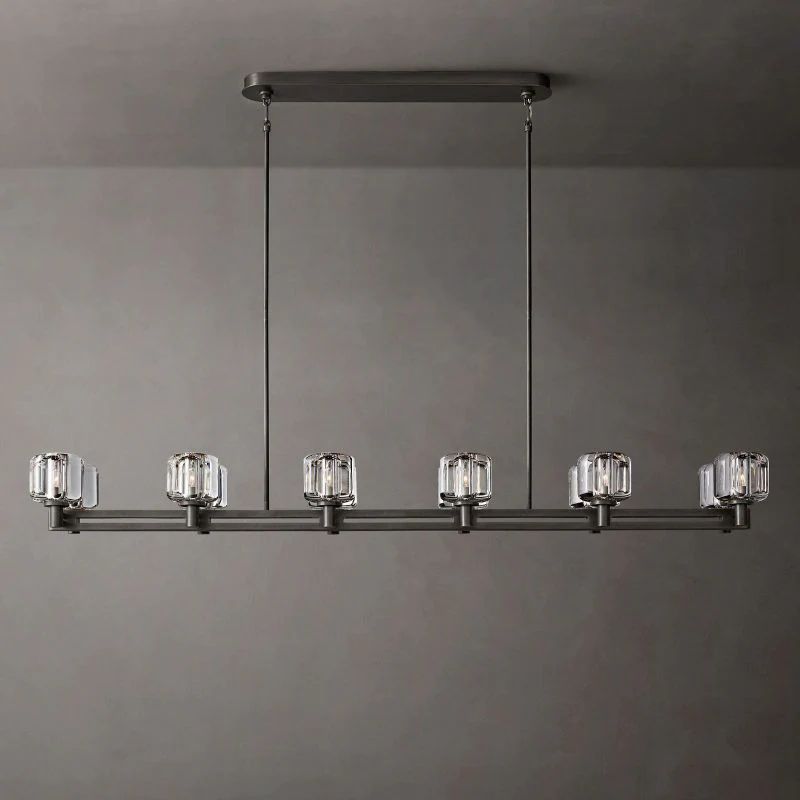 Demaret Double Linear Dining Room Chandelier 72''