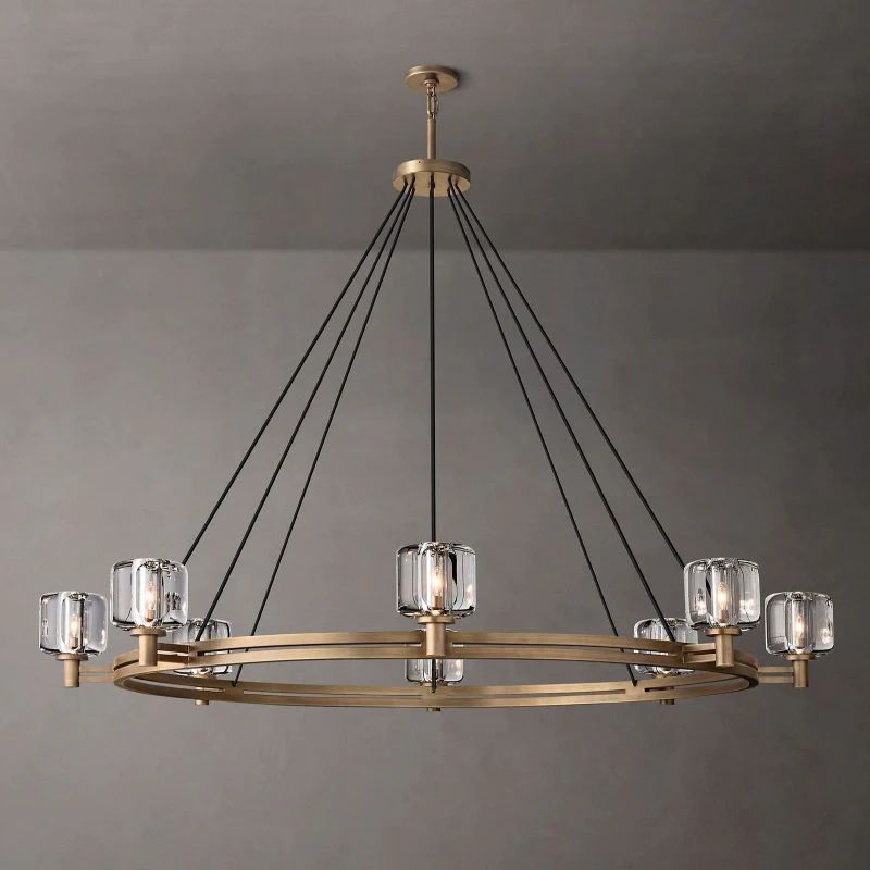 Demaret Round Chandelier 60'' For Living Room