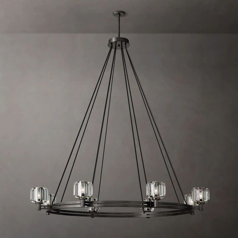 Demaret Round Chandelier 60'' For Living Room