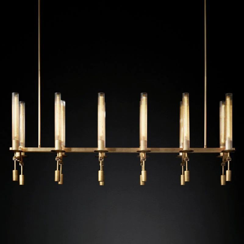 Fontanella Linear Chandelier 54"