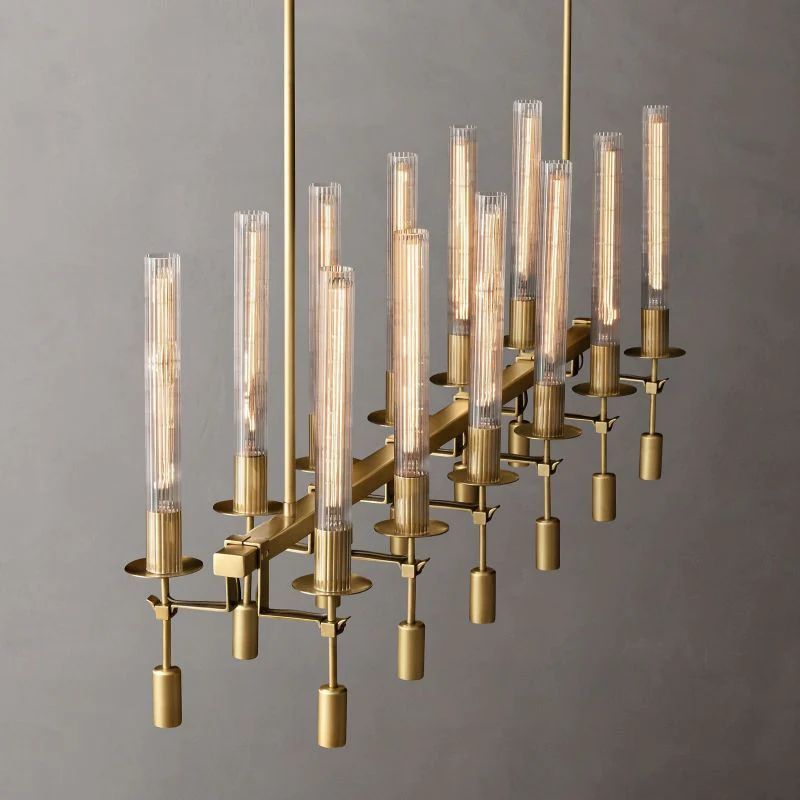 Fontanella Linear Chandelier 54"